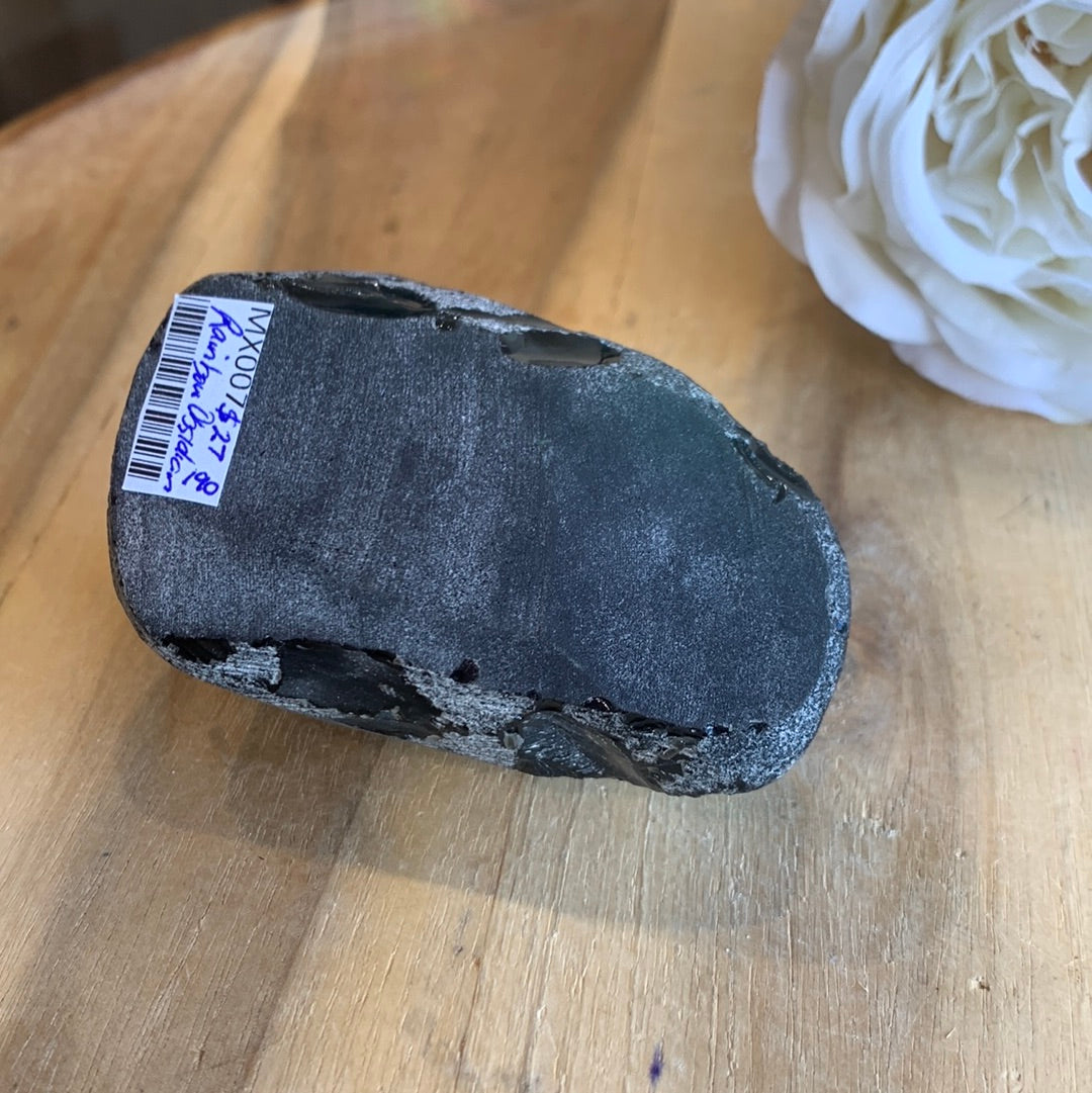 RAINBOW OBSIDIAN TEAR DROP