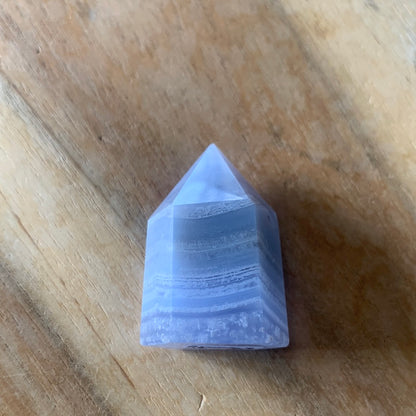 BLUE LACE AGATE POINTS (SMALL)