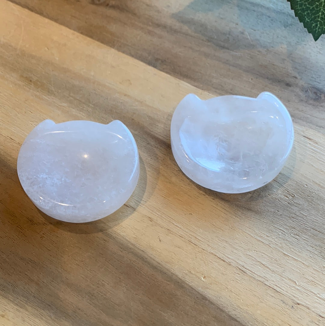 CLEAR QUARTZ BOWL