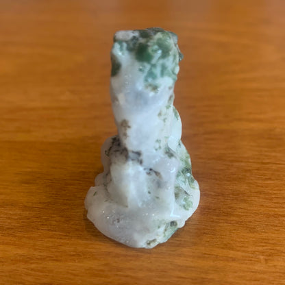 MOSS AGATE LIONS (SMALL)