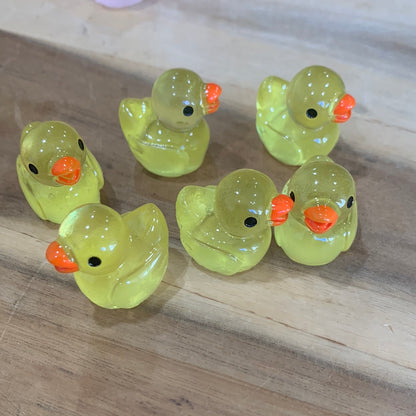 GLOW IN THE DARK DUCKS (NON CRYSTAL)