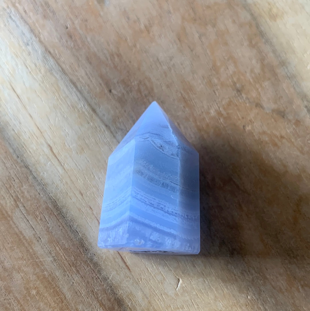 BLUE LACE AGATE POINTS (SMALL)