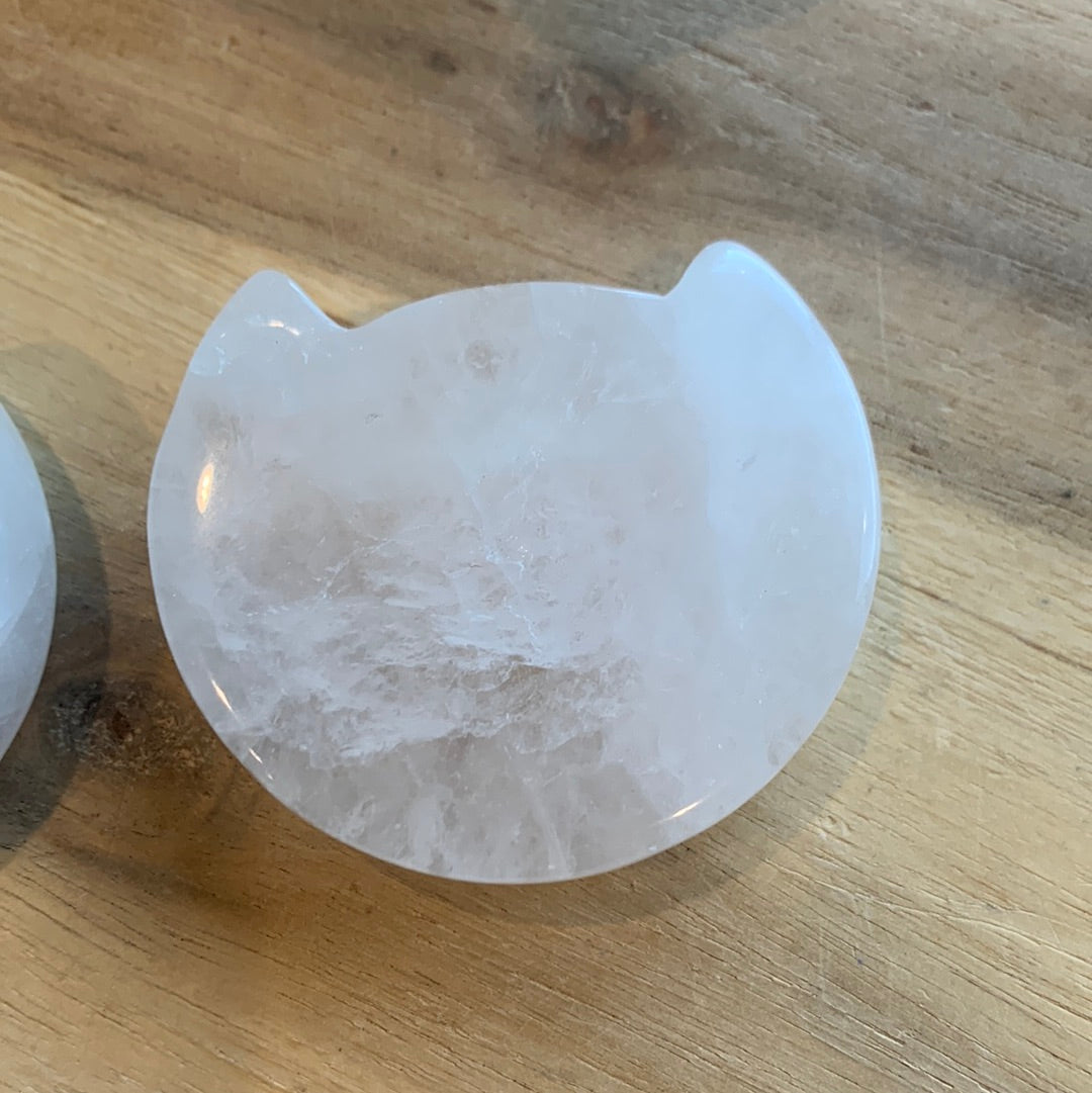 CLEAR QUARTZ BOWL