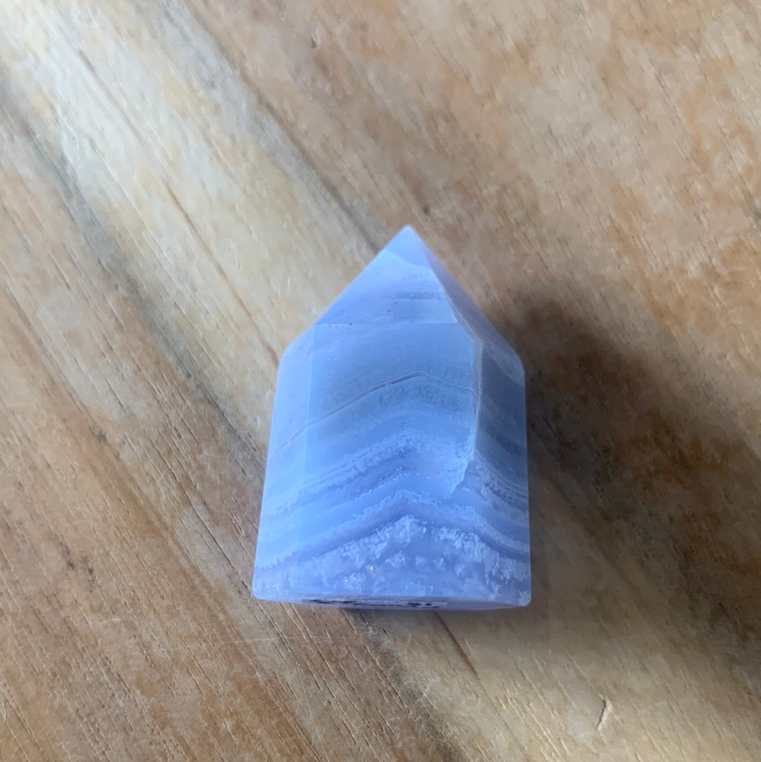 BLUE LACE AGATE POINTS (SMALL)