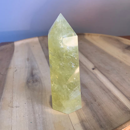 LEMON CITRINE TOWER (medium)