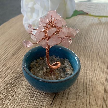 CRYSTAL TREES IN POTS (SMALL)