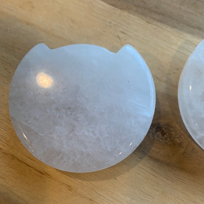 CLEAR QUARTZ BOWL