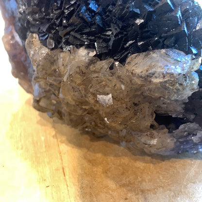 BLACK FLUORITE RAWS (UV ACTIVE)