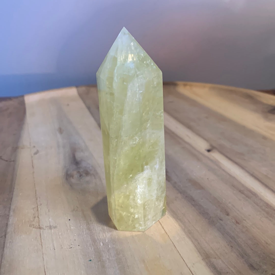 LEMON CITRINE TOWER (medium)