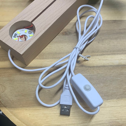 WOODEN LED LIGHT