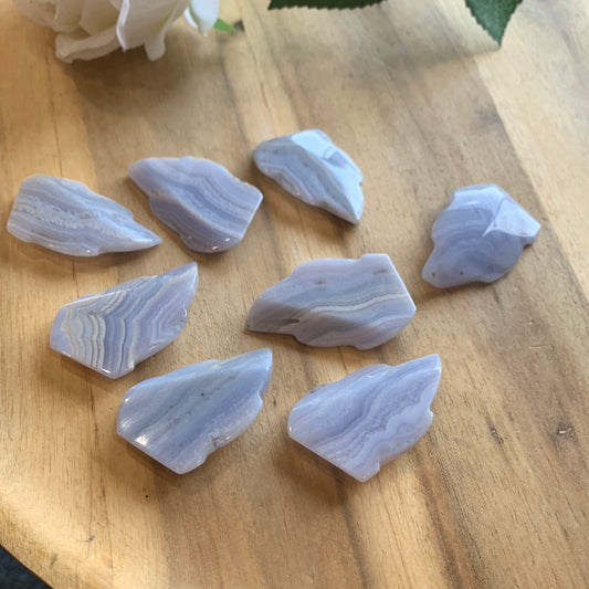 BLUE LACE AGATE SHARDS