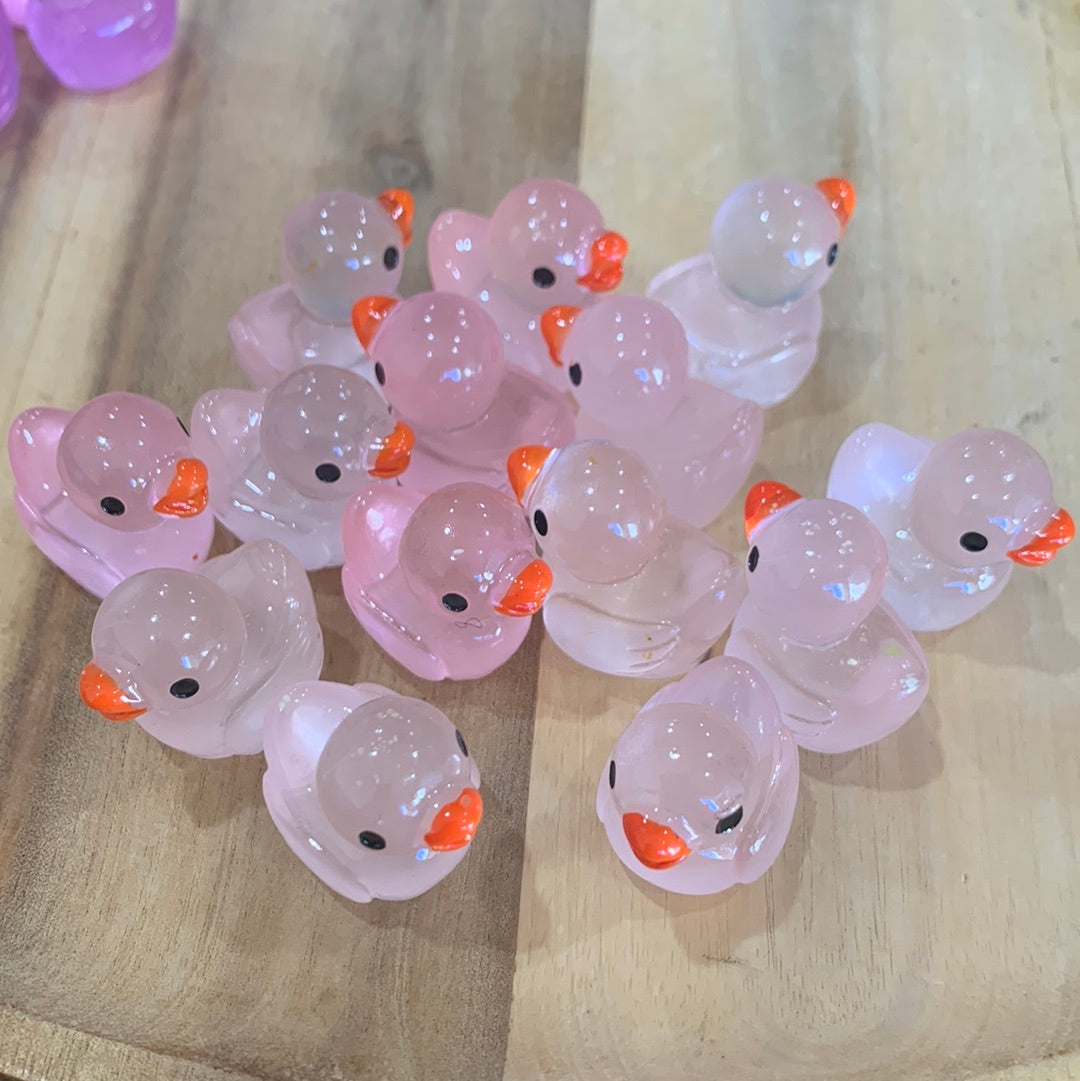 GLOW IN THE DARK DUCKS (NON CRYSTAL)