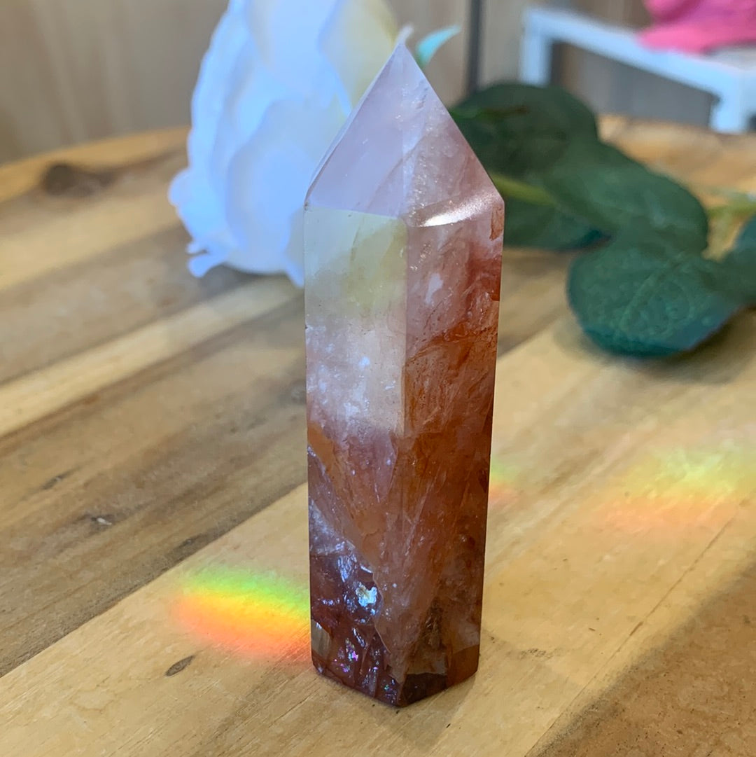 FIRE QUARTZ POINTS