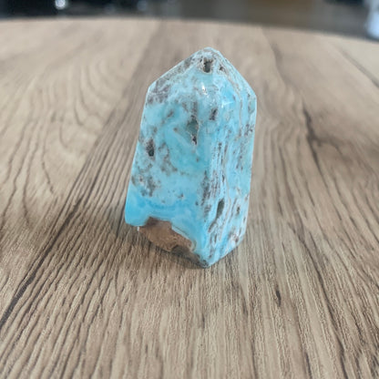 BLUE ARAGONITE POINTS