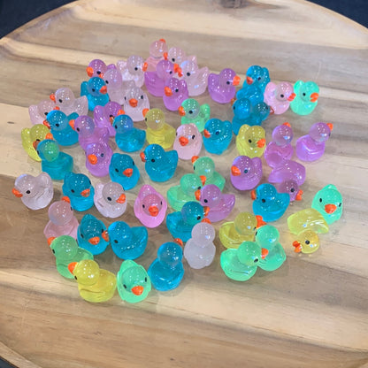 GLOW IN THE DARK DUCKS (NON CRYSTAL)