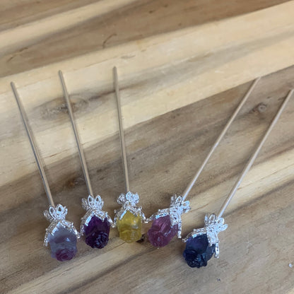 CRYSTAL HAIR PINS