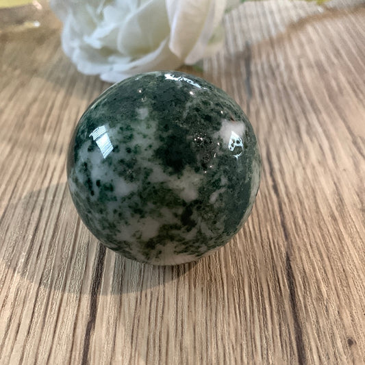 TREE AGATE SPHERE