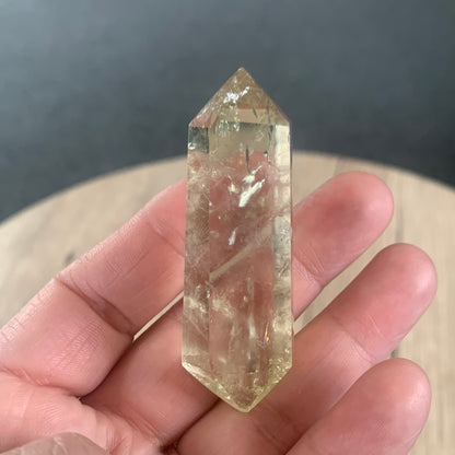 CITRINE DOUBLE TERMINATED POINTS