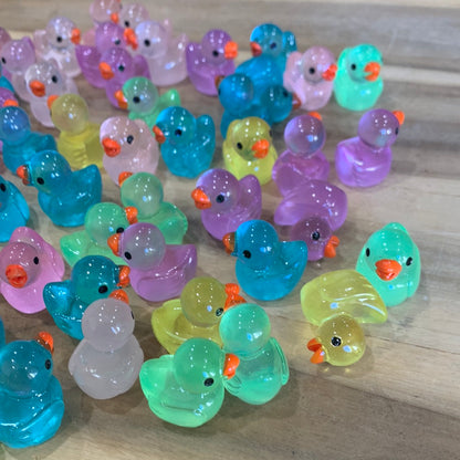 GLOW IN THE DARK DUCKS (NON CRYSTAL)