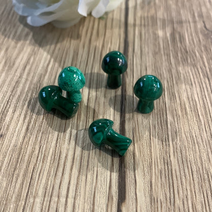 MALACHITE MINI MUSHROOMS