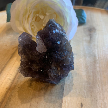 BLACK FLUORITE RAWS (UV ACTIVE)