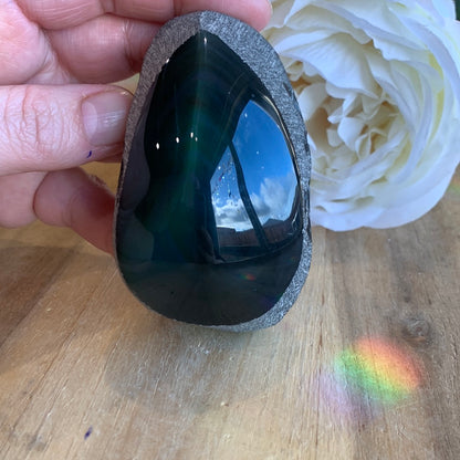 RAINBOW OBSIDIAN TEAR DROP