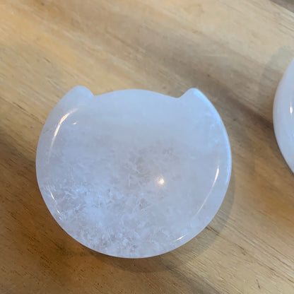 CLEAR QUARTZ BOWL