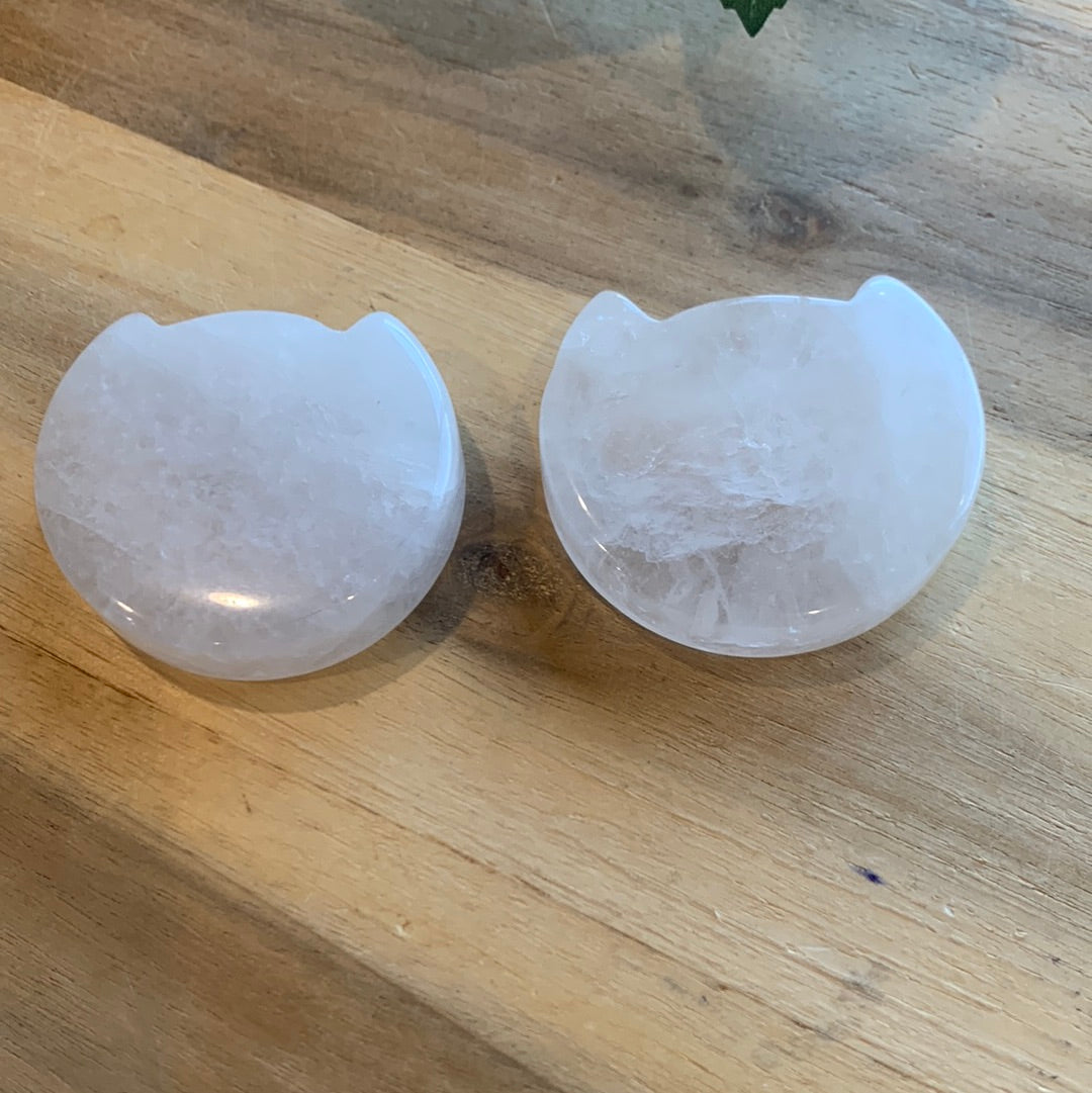 CLEAR QUARTZ BOWL