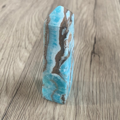 BLUE ARAGONITE TOWER