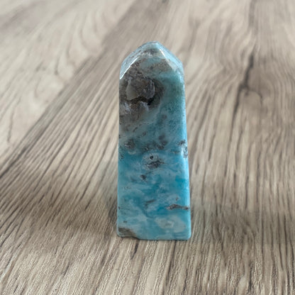 BLUE ARAGONITE POINTS