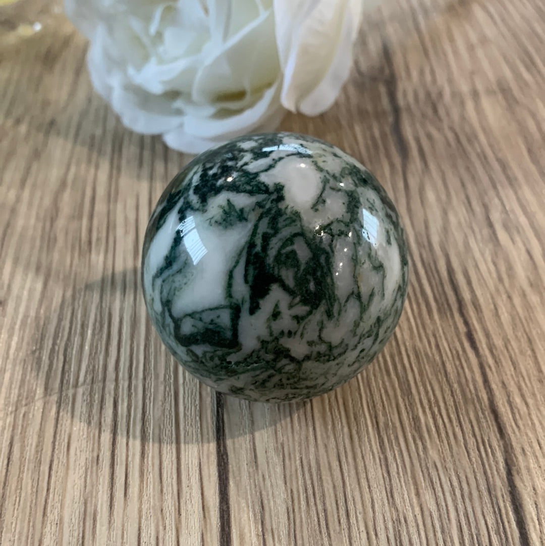 TREE AGATE SPHERE