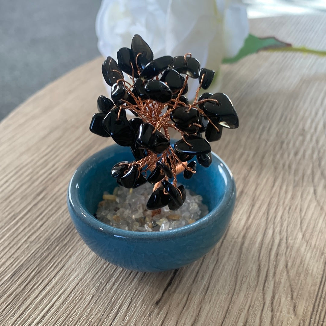 CRYSTAL TREES IN POTS (SMALL)