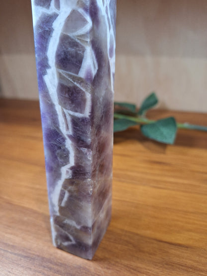 DREAM AMETHYST TOWER (CHEVRON AMETHYST)