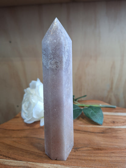 PINK AMETHYST TOWERS (LARGE)