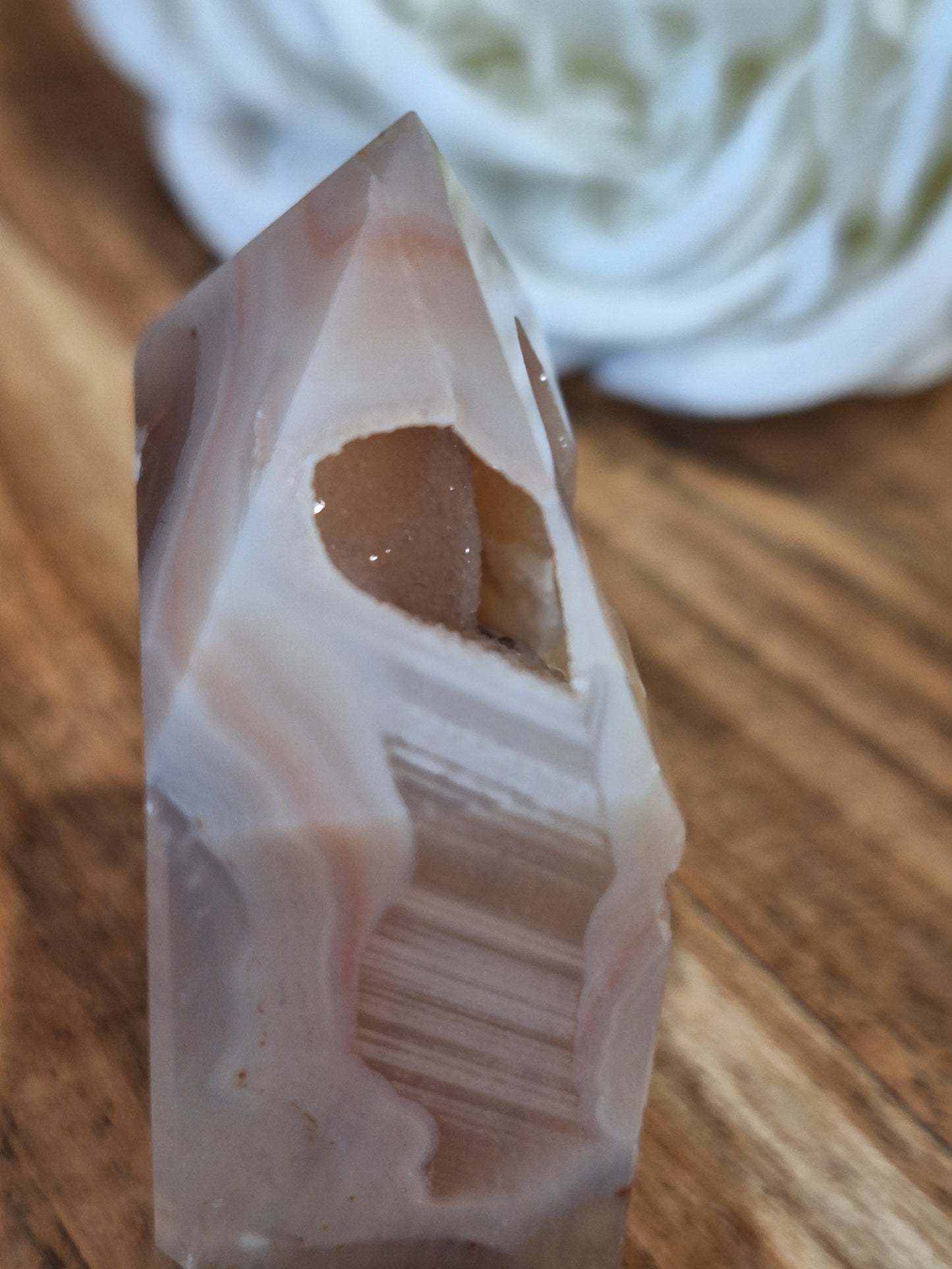 FLOWER AGATE FREEFORM