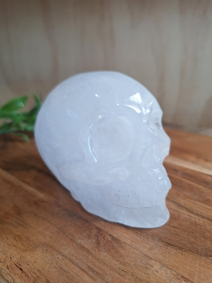 CLEAR QUARTZ SKULL