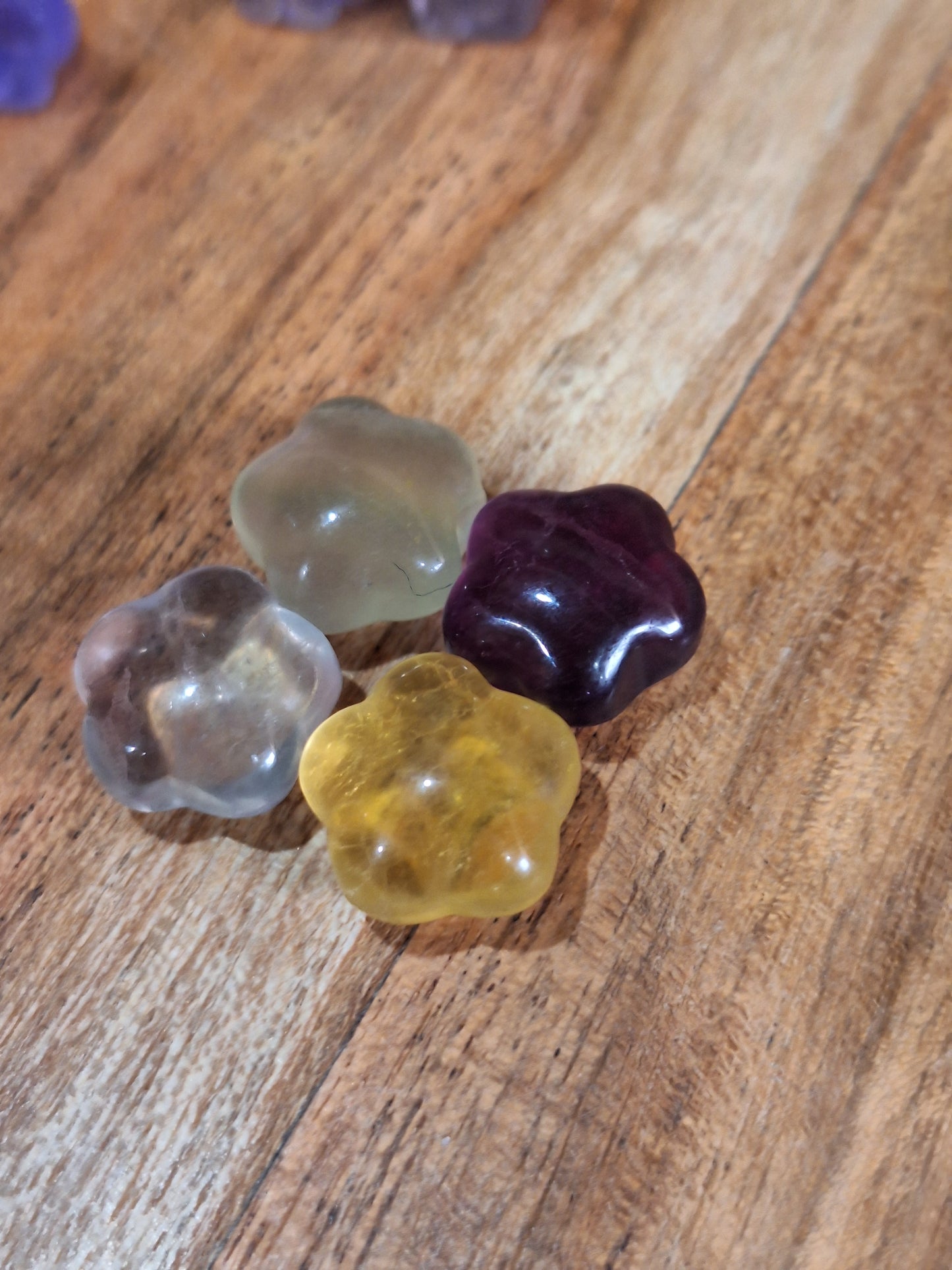 FLUORITE MINI CARVINGS