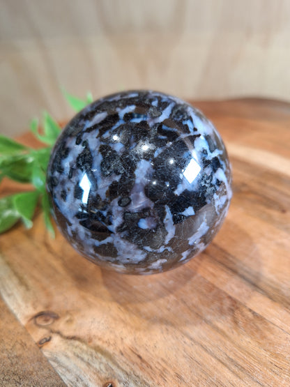 INDIGO GABBRO (MYSTIC MERLINITE) SPHERE