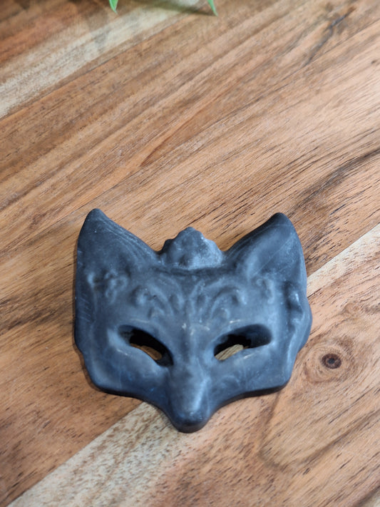 SHUNGITE FOX HEAD