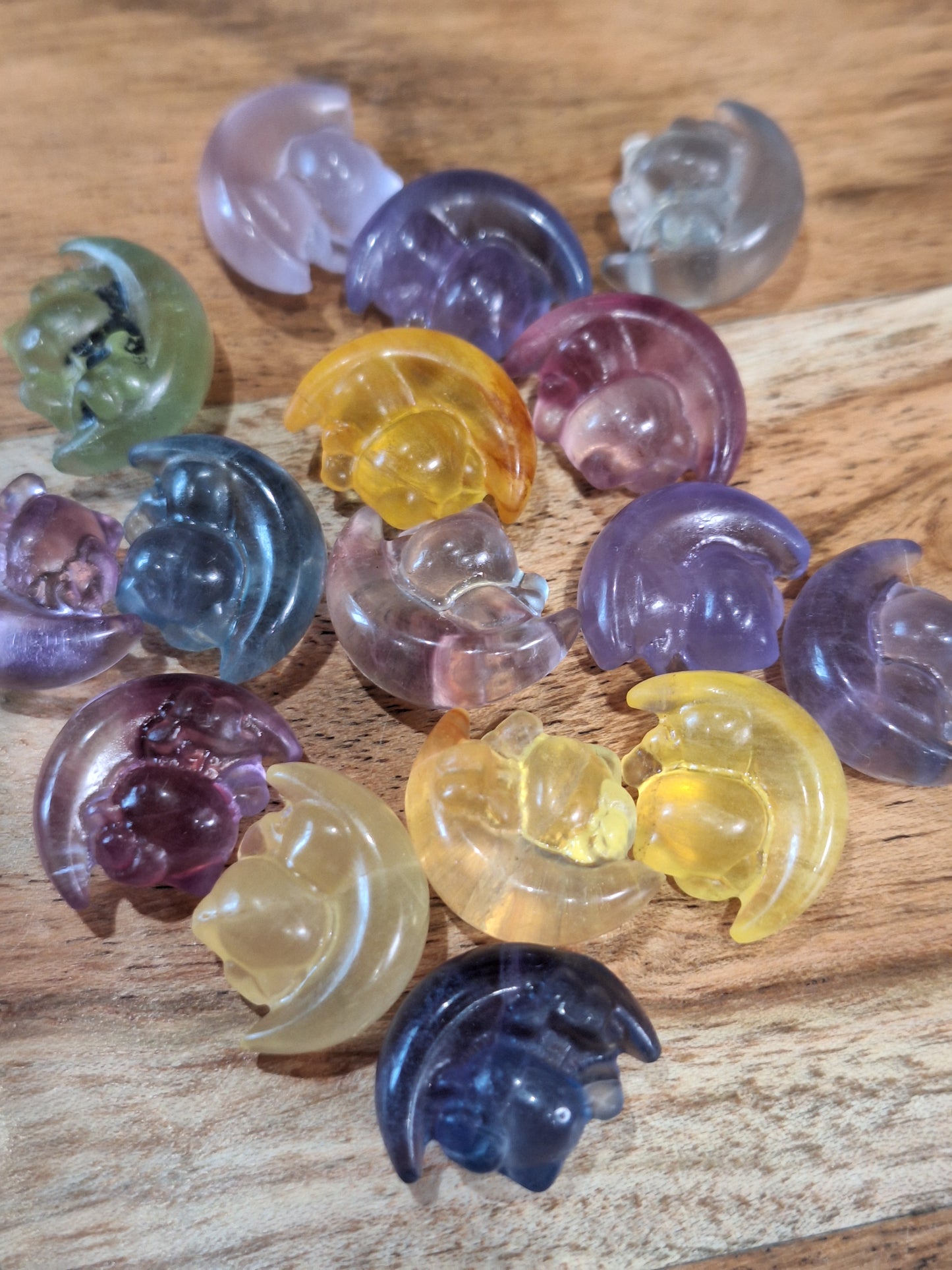 FLUORITE MINI CARVINGS