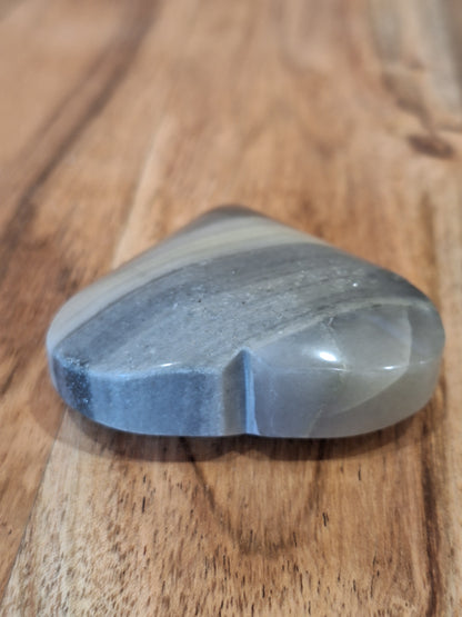 AFRICAN BLOODSTONE HEART (MEDIUM) REALLY UNIQUE