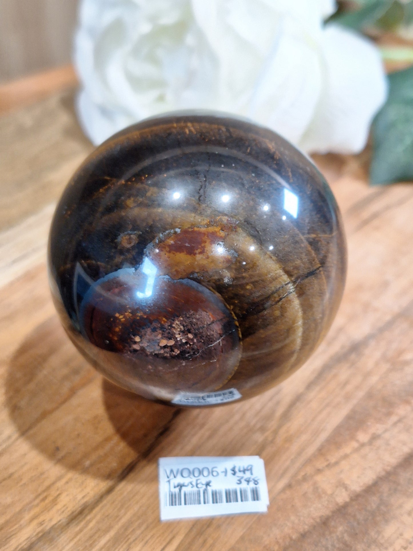 TIGERS EYE SPHERES (MEDIUM)