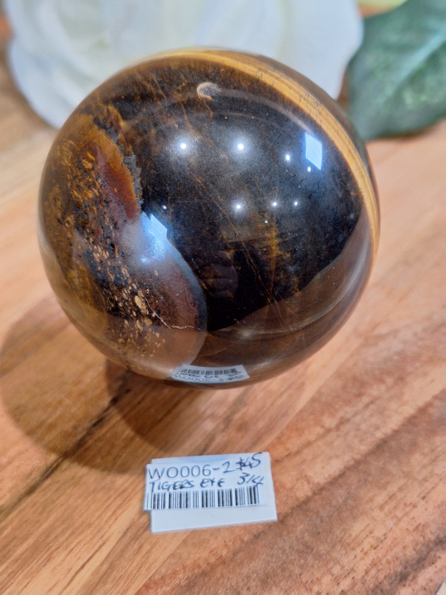 TIGERS EYE SPHERES (MEDIUM)