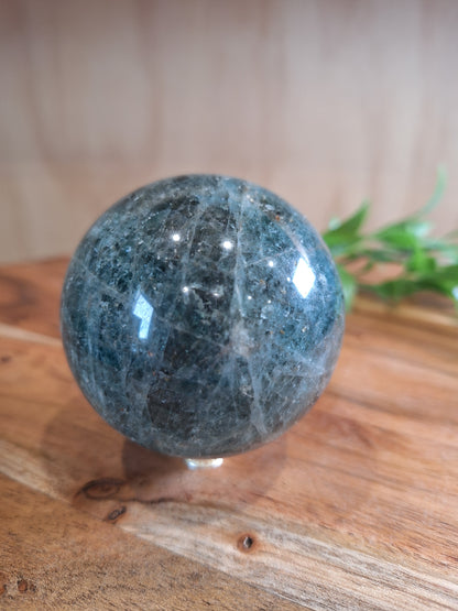 GREEN APATITE SPHERES