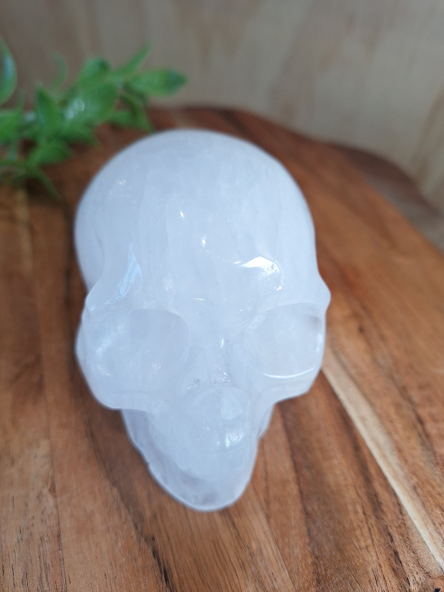 CLEAR QUARTZ SKULL
