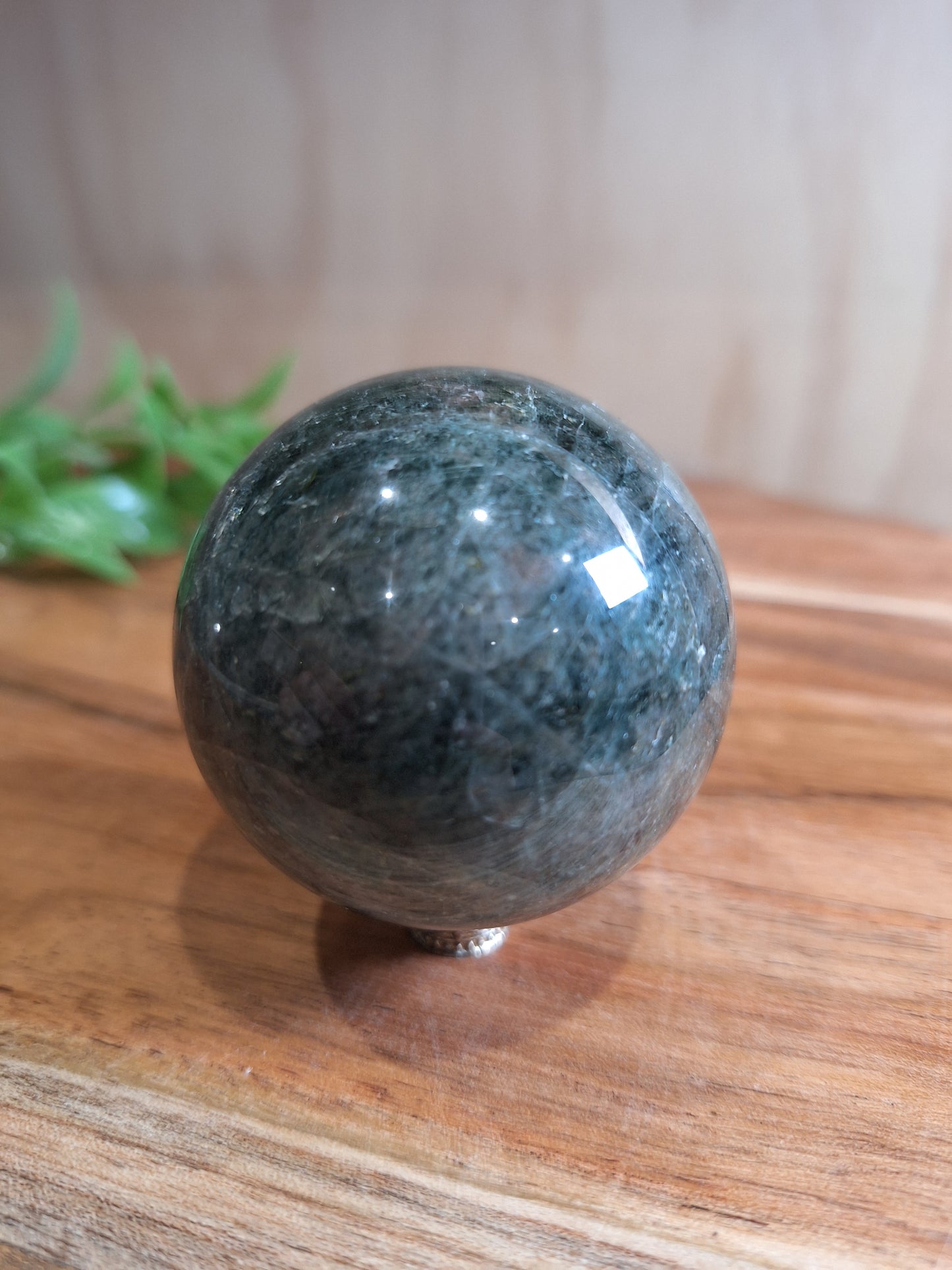 GREEN APATITE SPHERES