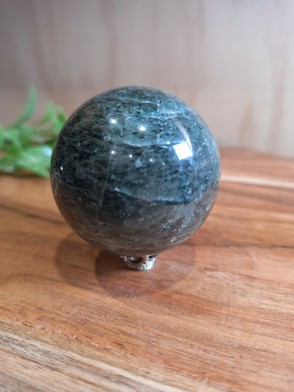 GREEN APATITE SPHERES