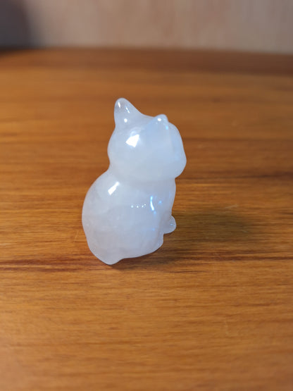 ROSE QUARTZ CAT