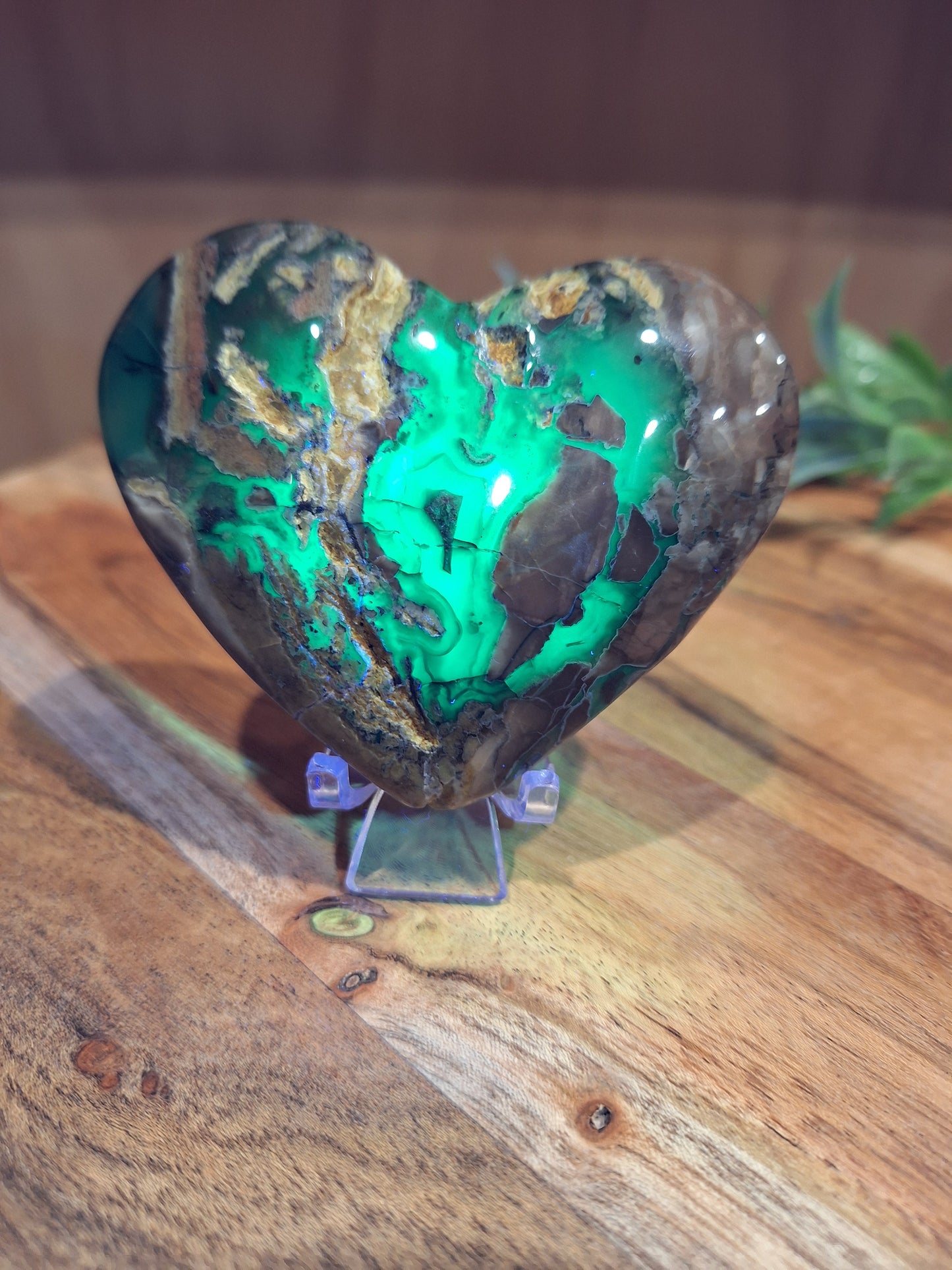VOLCANO AGATE HEARTS