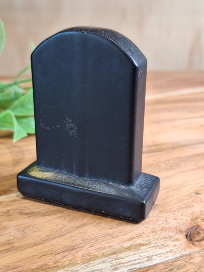 BLACK OBSIDIAN TOMBSTONE (ADULTS ONLY)